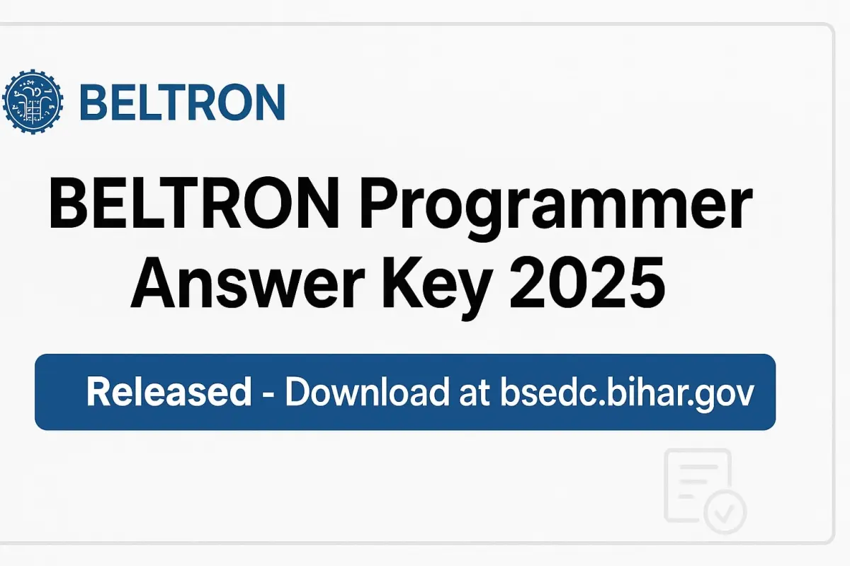 BELTRON Programmer Answer Key & Objection Link 2025 