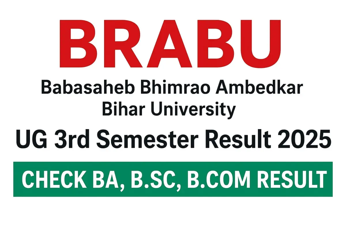 BRABU UG 3rd Semester Result 2025