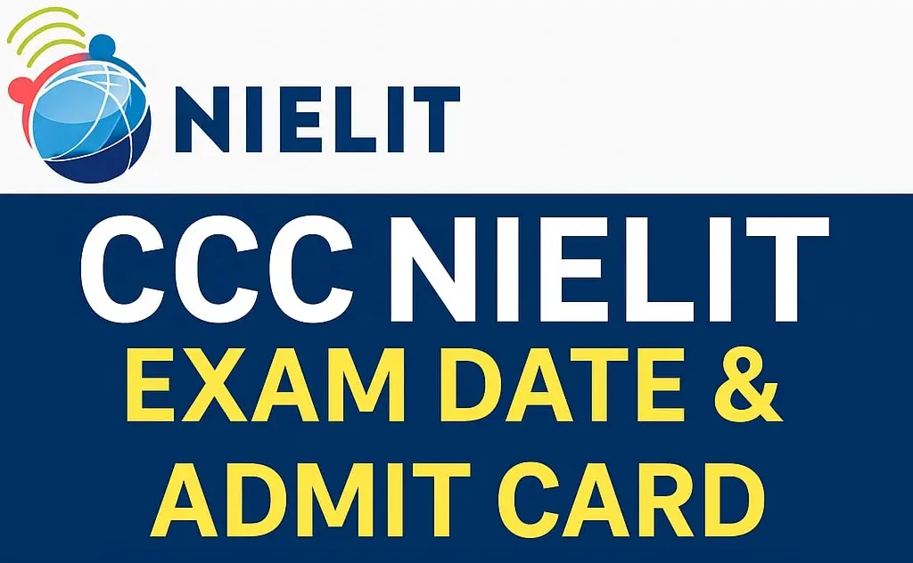  Download CCC Admit Card